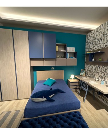 Cameretta Blu Wave