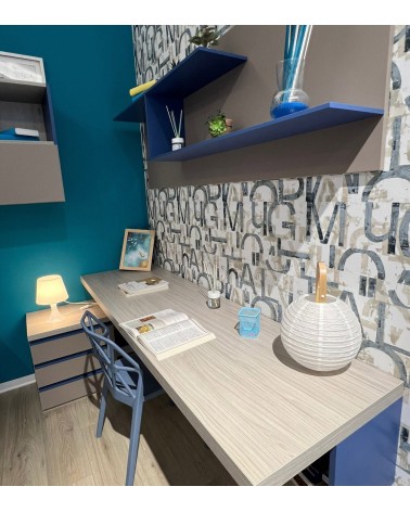 Cameretta Blu Wave
